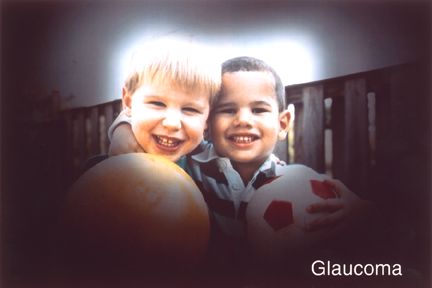 Vision with glaucoma
